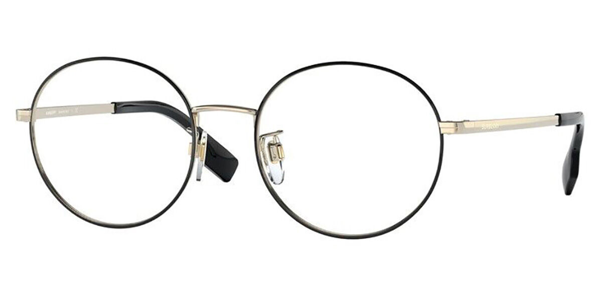 Image of Burberry BE1345D Asian Fit 1326 53 Czarne Męskie Okulary Korekcyjne PL