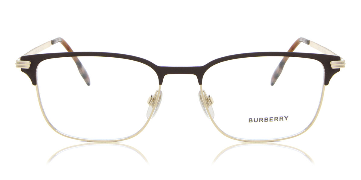 Image of Burberry BE1372 MALCOLM 1109 Óculos de Grau Marrons Masculino BRLPT