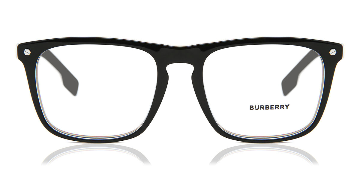 Image of Burberry BE2340 BOLTON 3798 Óculos de Grau Pretos Masculino BRLPT