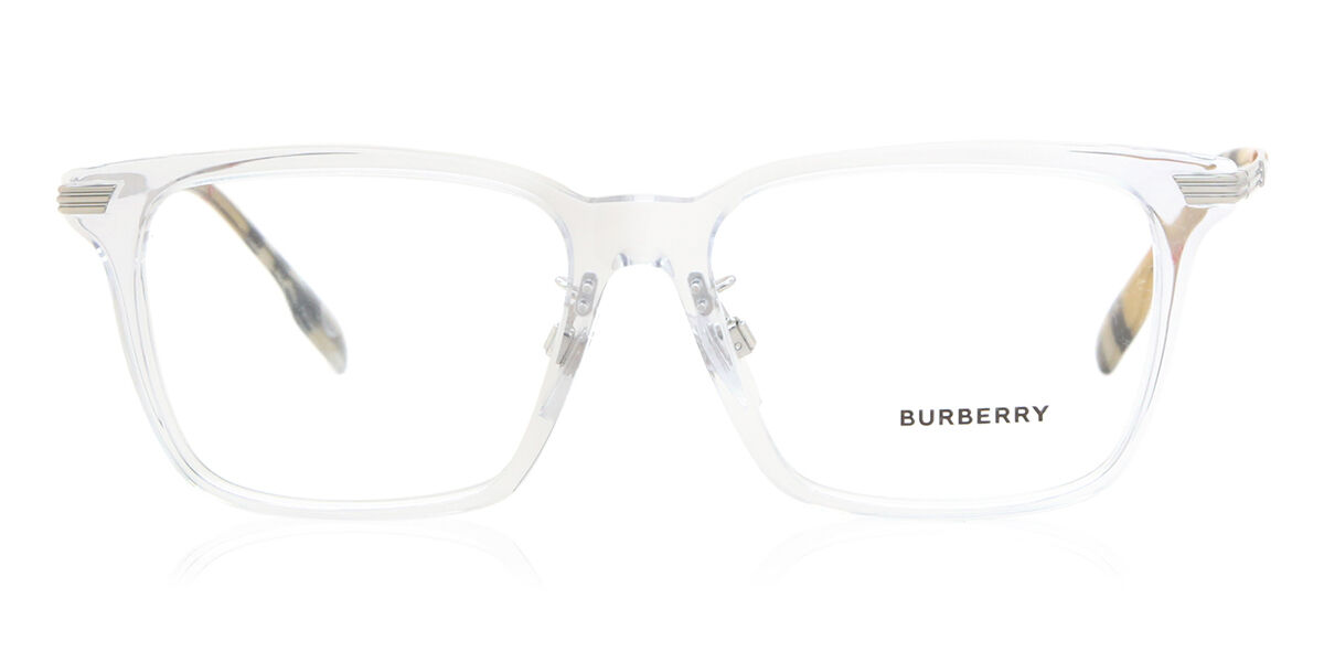 Image of Burberry BE2378F ELLIS Asian Fit 3024 55 Genomskinliga Glasögon (Endast Båge) Män SEK