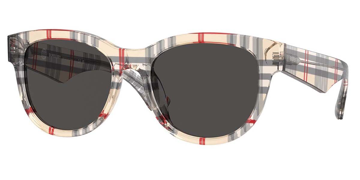 Image of Burberry BE4432U 412287 54 Lunettes De Soleil Femme Marrons FR