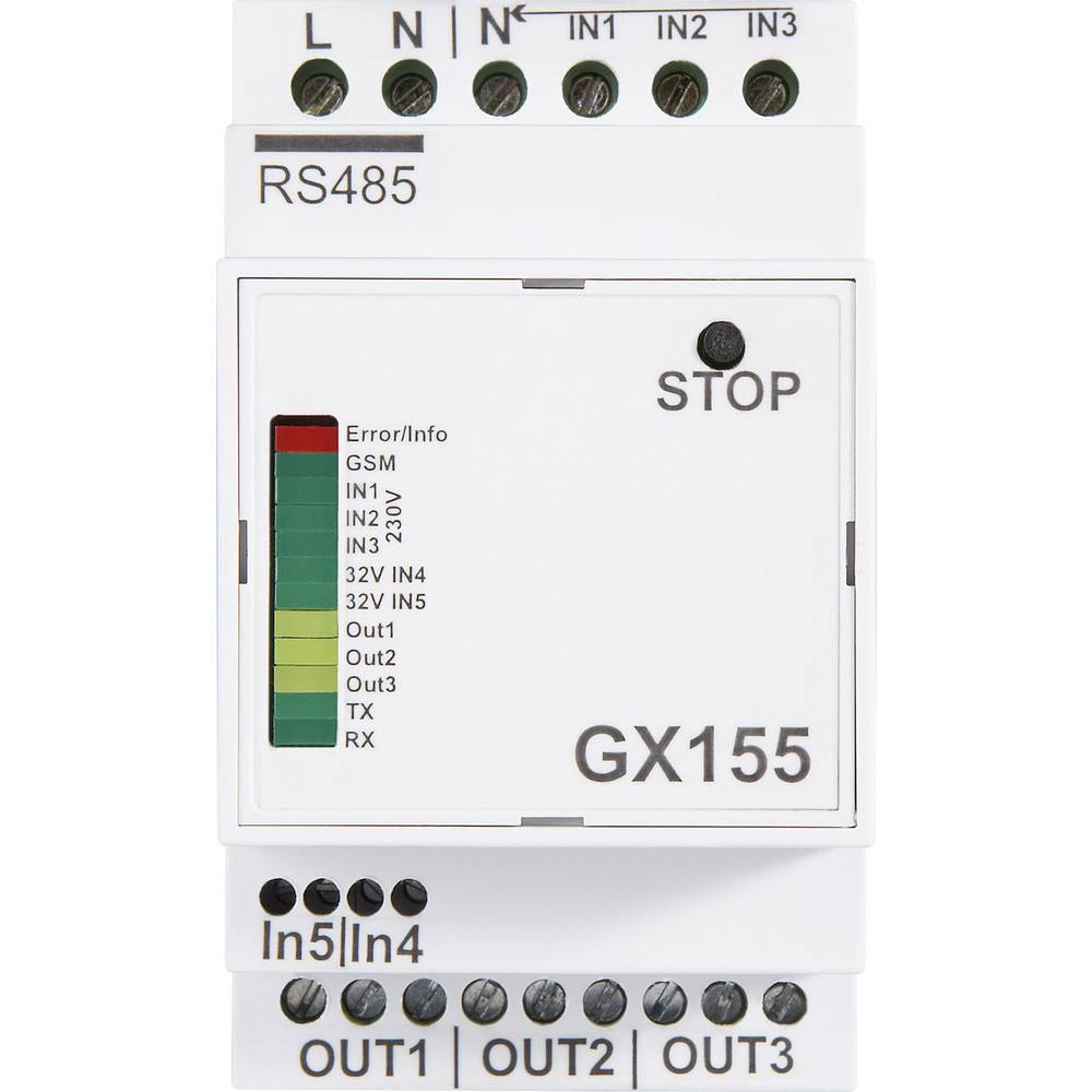 Image of C-Control GX155 GSM module 110 V AC 230 V AC Function (GSM): Notify Switch
