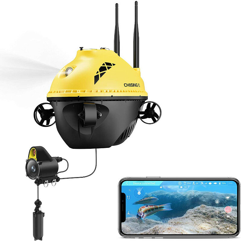 Image of CHASING F1 Fish Finder Drone 20m Working Depth 6 Hours Runtime Wireless Underwater Fishing Camera