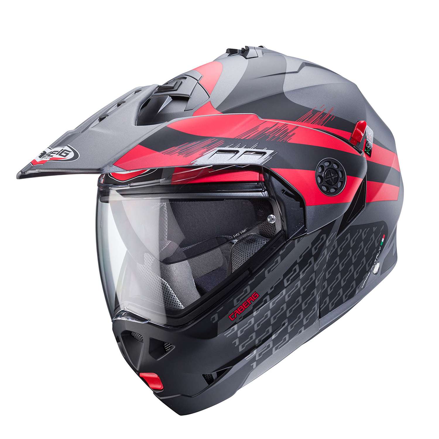 Image of Caberg Tourmax X Sarabe Gris Rouge Casque Modulable Taille M
