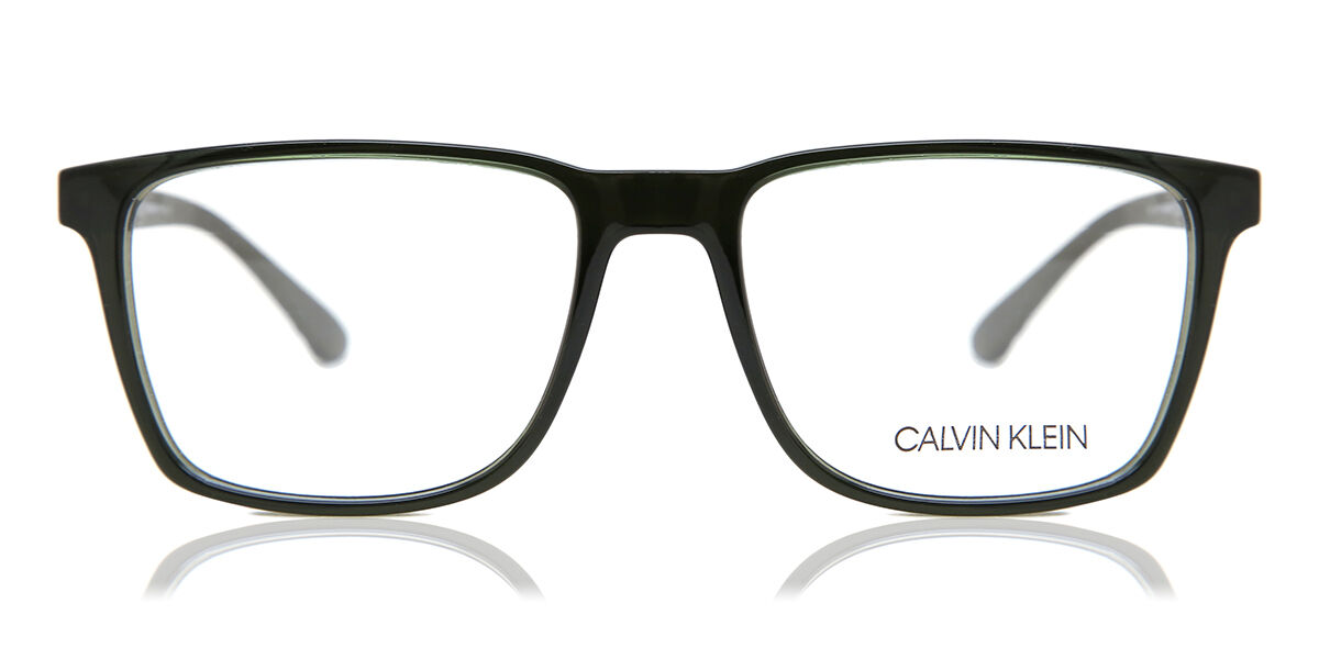 Image of Calvin Klein CK19573 306 Óculos de Grau Verdes Masculino BRLPT