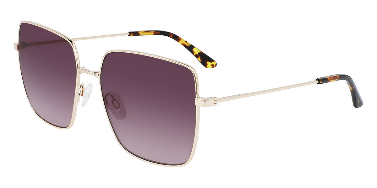 Image of Calvin Klein CK20135S 718 58 Lunettes De Soleil Femme Dorées FR