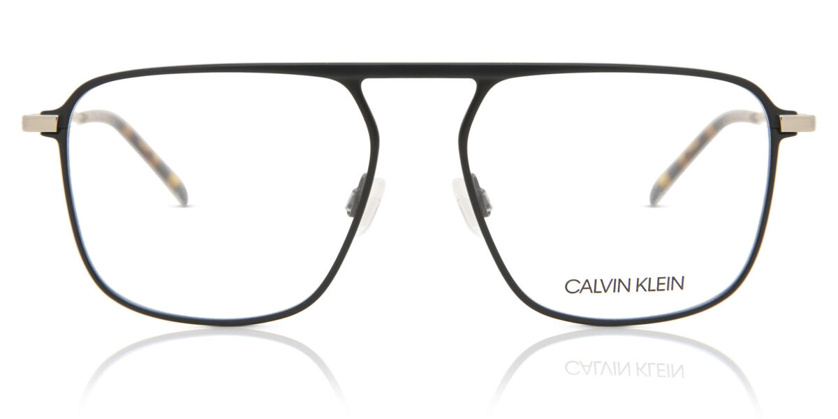 Image of Calvin Klein CK21103 002 Óculos de Grau Pretos Masculino PRT