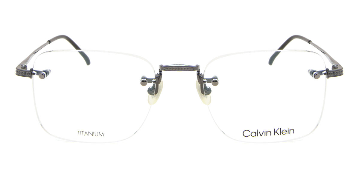 Image of Calvin Klein CK22112T 009 Óculos de Grau Gunmetal Masculino BRLPT