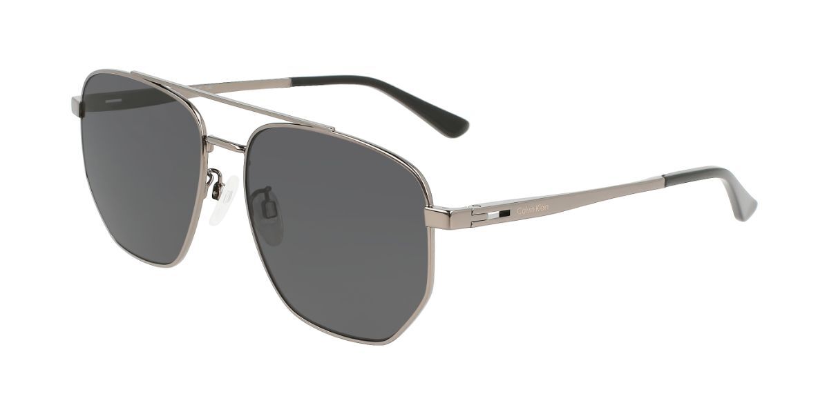 Image of Calvin Klein CK23108SLB 009 Óculos de Sol Gunmetal Masculino BRLPT