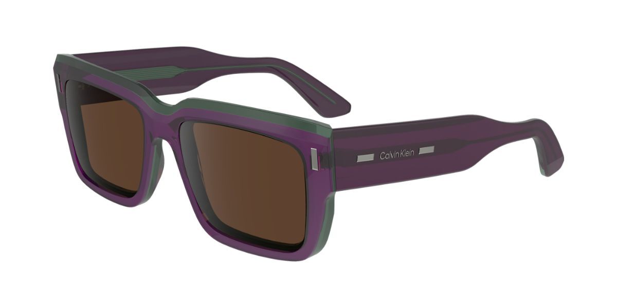 Image of Calvin Klein CK23538S 515 Óculos de Sol Purple Masculino PRT