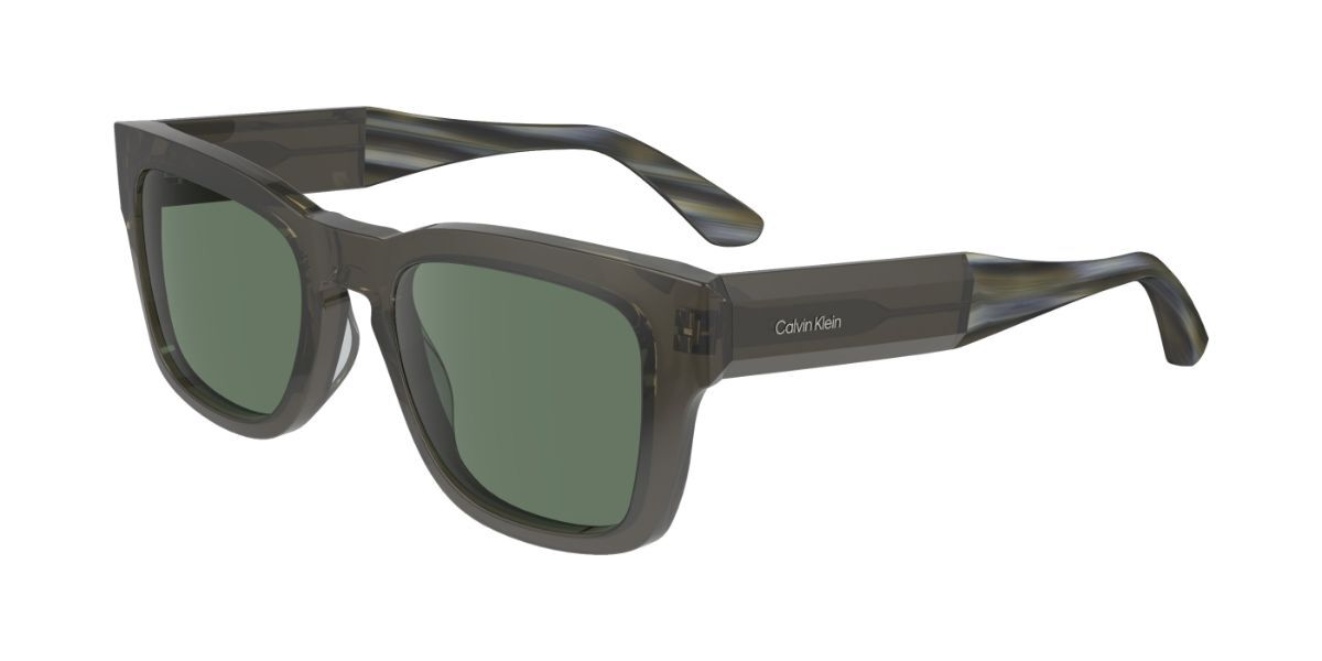 Image of Calvin Klein CK23539S 035 Óculos de Sol Cinzas Masculino PRT