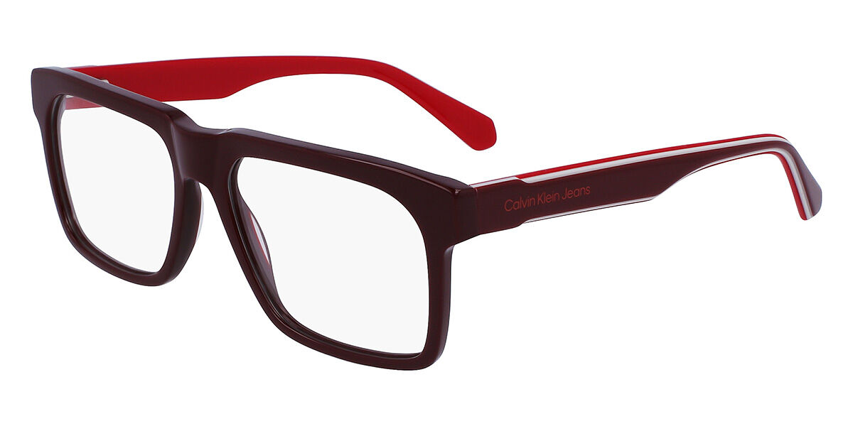 Image of Calvin Klein Jeans CKJ23610 601 55 Burgundy Męskie Okulary Korekcyjne PL