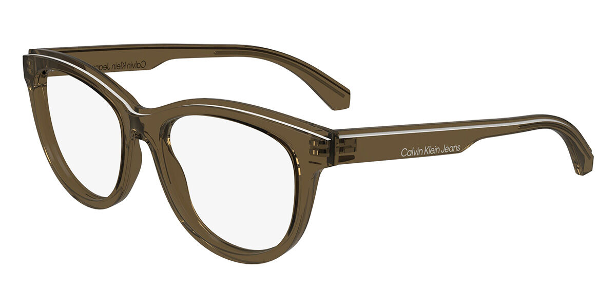 Image of Calvin Klein Jeans CKJ24611 210 52 Brązowe Damskie Okulary Korekcyjne PL