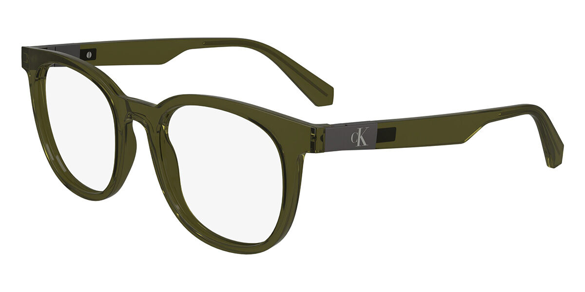 Image of Calvin Klein Jeans CKJ24613 309 50 Zielone Męskie Okulary Korekcyjne PL