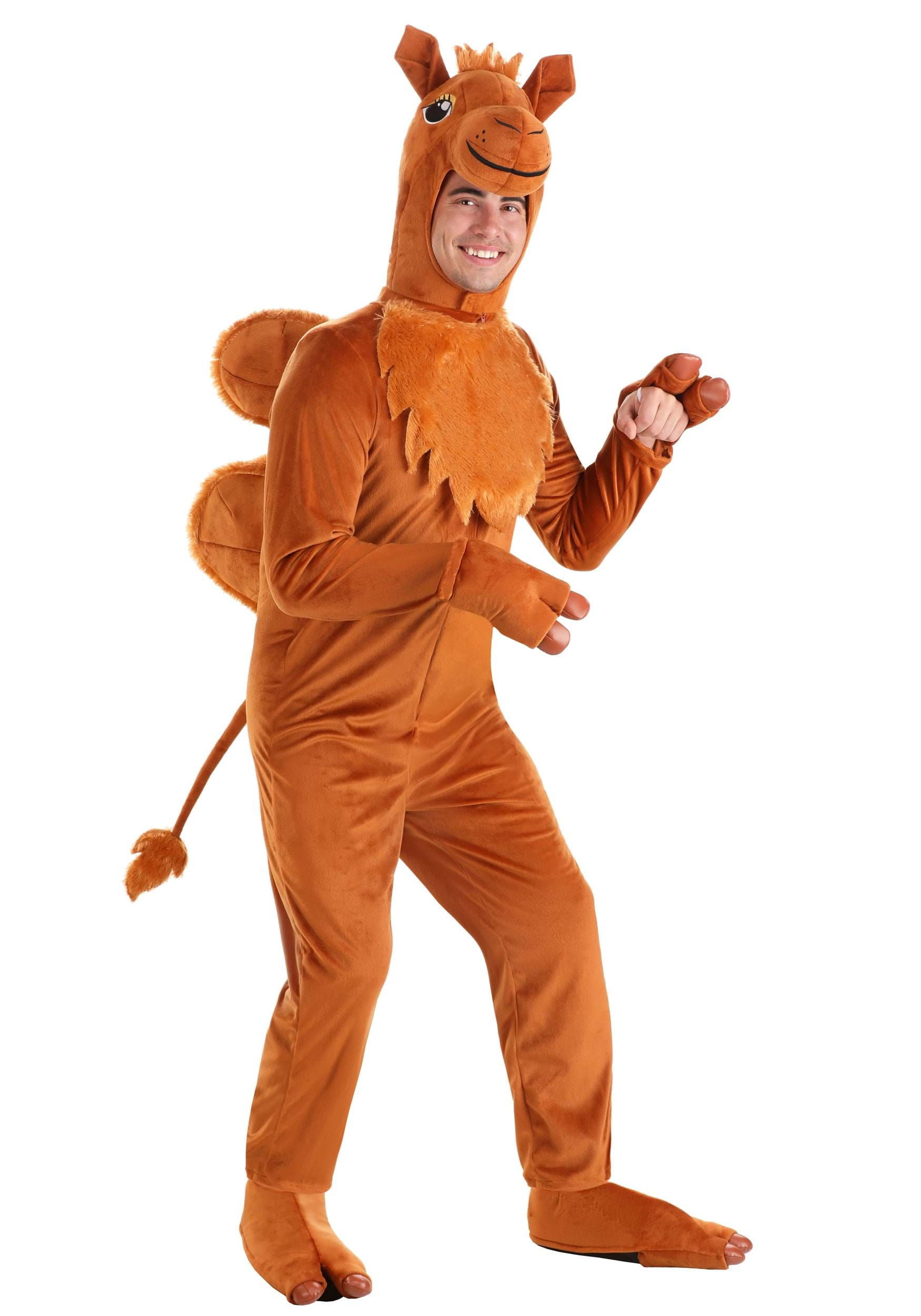 Image of Camel Jumpsuit Adult Costume | Animal Costumes ID FUN7314AD-XL