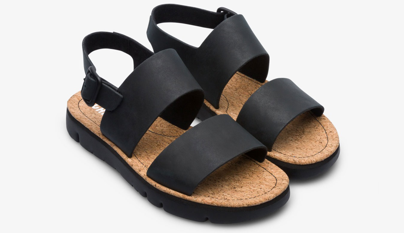 Image of Camper Oruga Black Sandal RO