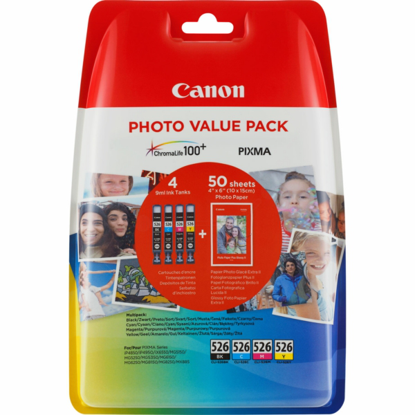 Image of Canon 4540B017 CMYB multipack tusz oryginalna PL ID 351936