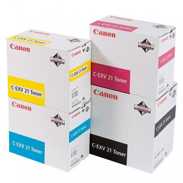 Image of Canon C-EXV21 (0454B002) purpurowy (magenta) toner oryginalny PL ID 14284