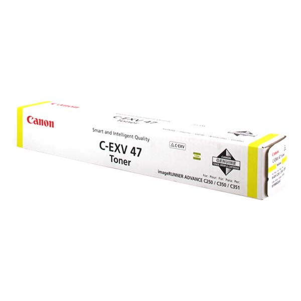 Image of Canon C-EXV47 8519B002 žltý (yellow) originálny toner SK ID 14366