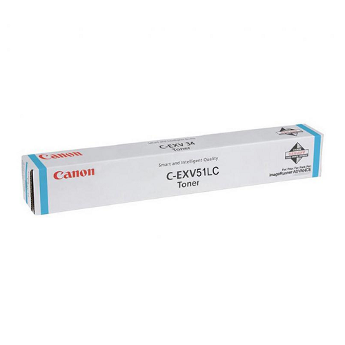 Image of Canon CEXV51LC azúrový (cyan) originálny toner SK ID 408094