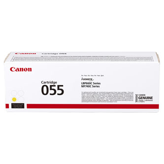 Image of Canon CRG-055Y 3013C002 žlutý (yellow) originální toner CZ ID 59643