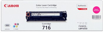 Image of Canon CRG-716 purpuriu (magenta) toner original RO ID 1986