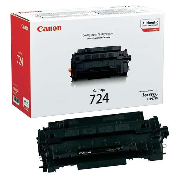 Image of Canon CRG-724 3481B002 černý (black) originální toner CZ ID 14345