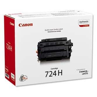 Image of Canon CRG-724H 3482B002 černý (black) originální toner CZ ID 3711