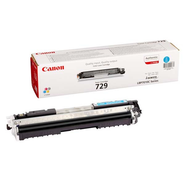 Image of Canon CRG-729 4369B002 azurový (cyan) originální toner CZ ID 14352