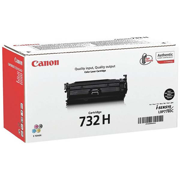 Image of Canon CRG-732H negru (black) toner original RO ID 14278