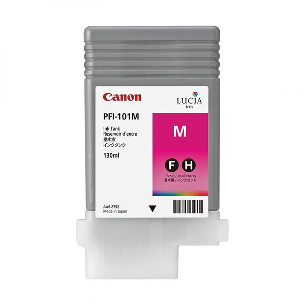 Image of Canon PFI-101M 0885B001 purpuriu (magenta) cartus original RO ID 13641
