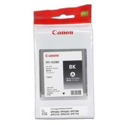 Image of Canon PFI-102B negru (black) cartus original RO ID 1304