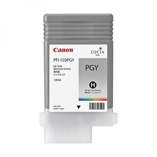 Image of Canon PFI-103PGY 2214B001 foto sivá (photo grey) originálna cartridge SK ID 13662