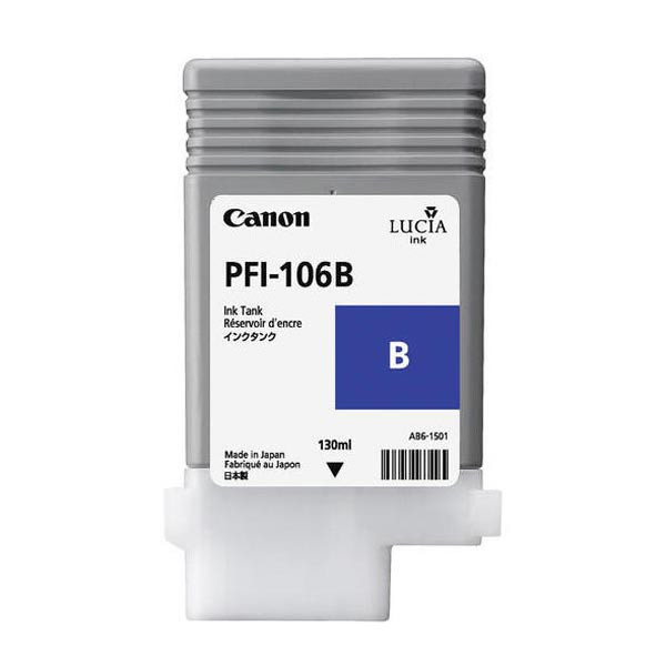 Image of Canon PFI-106B 6629B001 modrá (blue) originálna cartridge SK ID 13767