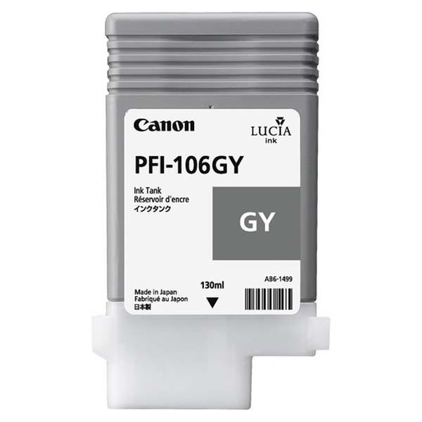 Image of Canon PFI-106GY 6630B001 šedá (grey) originální cartridge CZ ID 13760