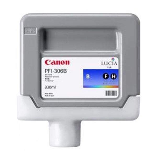 Image of Canon PFI-306BL 6665B001 alb (blue) cartus original RO ID 13728