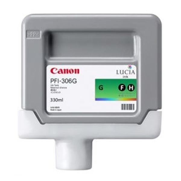 Image of Canon PFI-306G 6664B001 verde (green) cartus original RO ID 13732