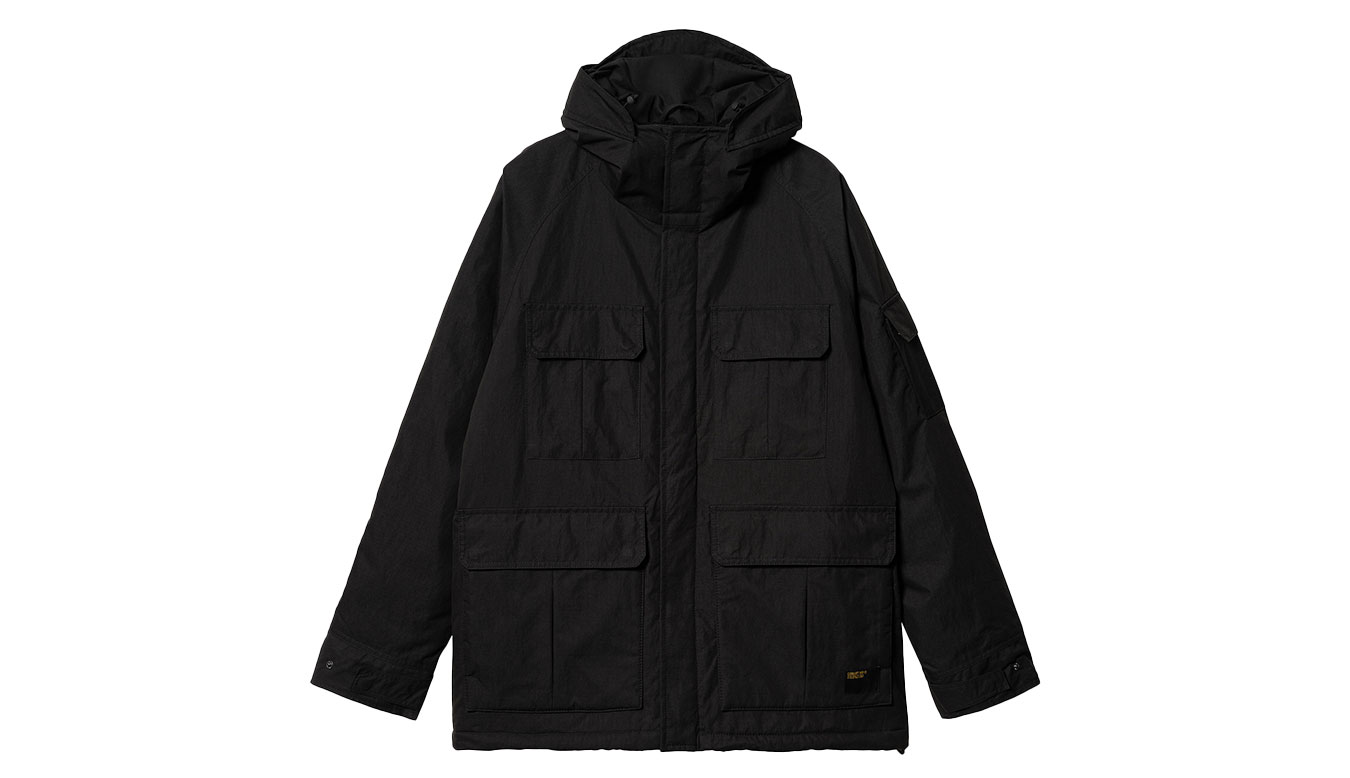 Image of Carhartt WIP Haste Jacket Black DE