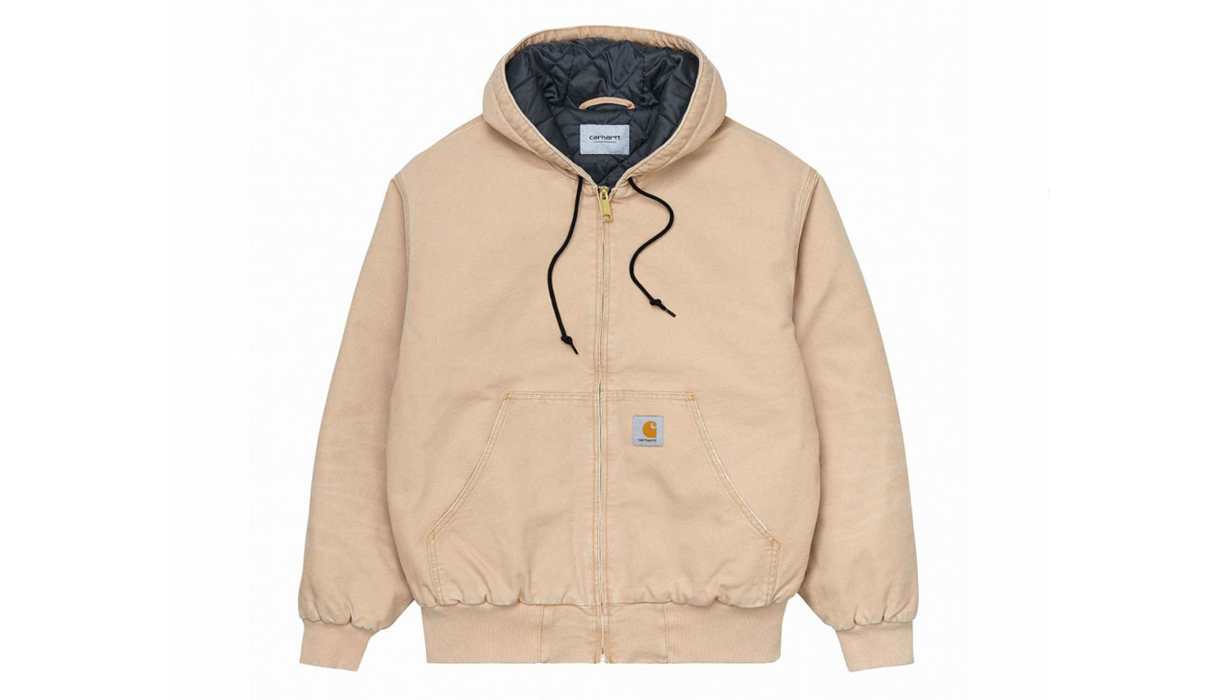 Image of Carhartt WIP OG Active Jacket Dusty H Brown Aged Canvas CZ