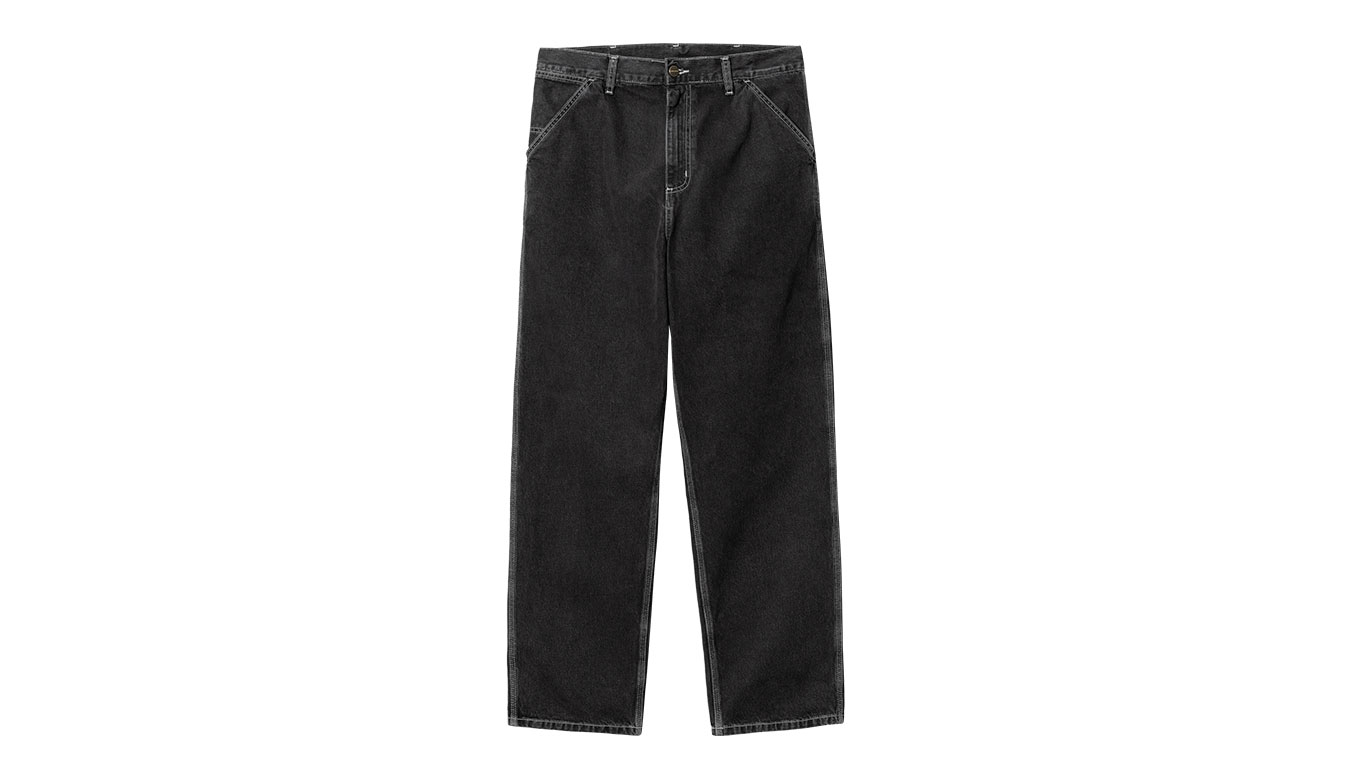 Image of Carhartt WIP Simple Pant Black (Stoned) ESP