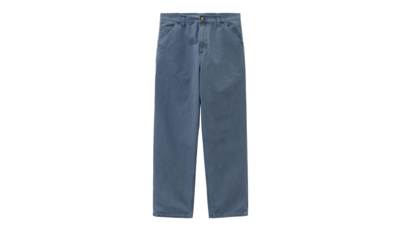 Image of Carhartt WIP Single Knee Pant Stone Blue HR