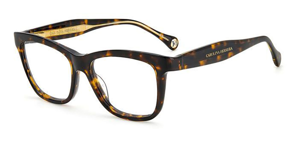 Image of Carolina Herrera CH 0016 086 52 Tortoiseshell Damskie Okulary Korekcyjne PL