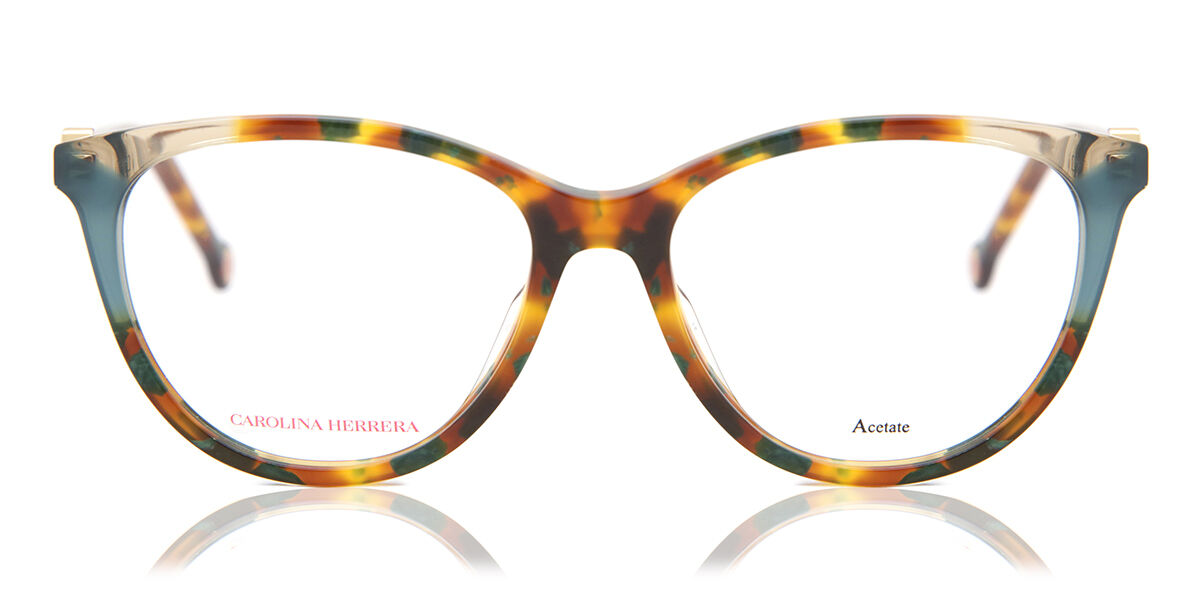 Image of Carolina Herrera CH 0054 YJE Óculos de Grau Tortoiseshell Feminino BRLPT