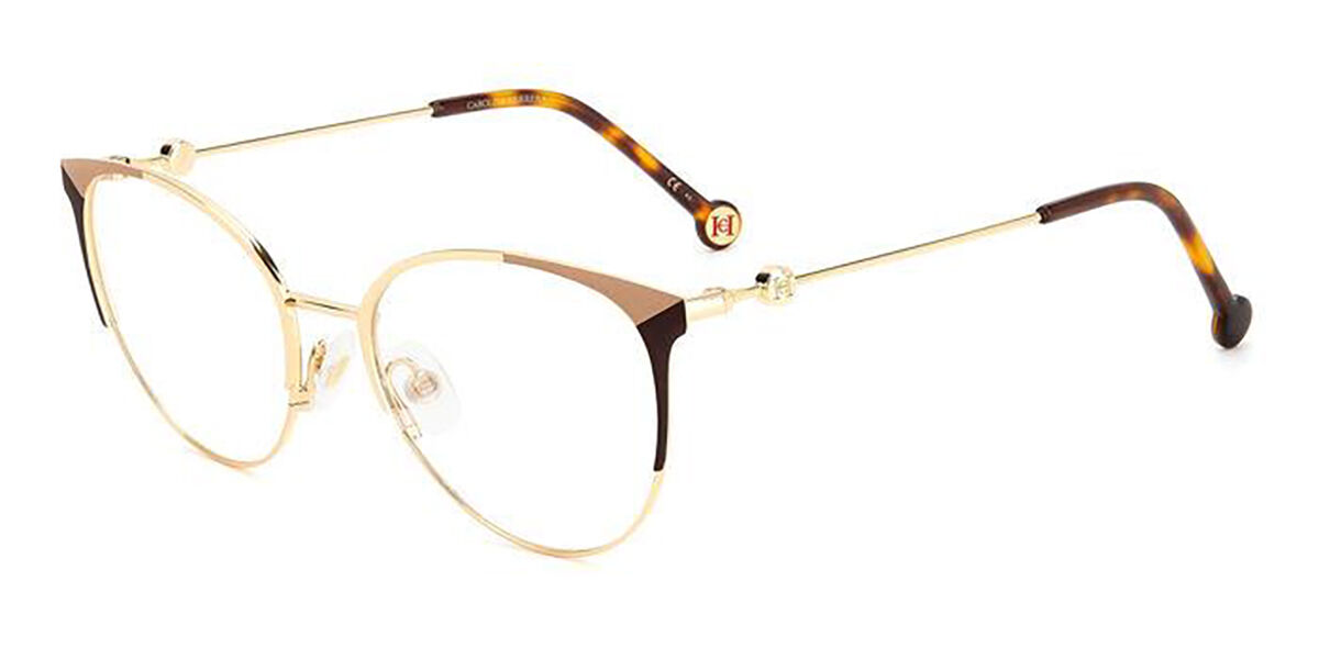 Image of Carolina Herrera HER 0115 01Q 54 Brązowe Damskie Okulary Korekcyjne PL