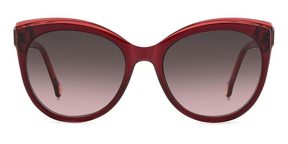 Image of Carolina Herrera HER 0175/S C8C/M2 57 Czerwone Damskie Okulary Przeciwsłoneczne PL