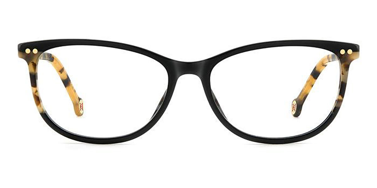 Image of Carolina Herrera HER 0213 WR7 54 Czarne Damskie Okulary Korekcyjne PL