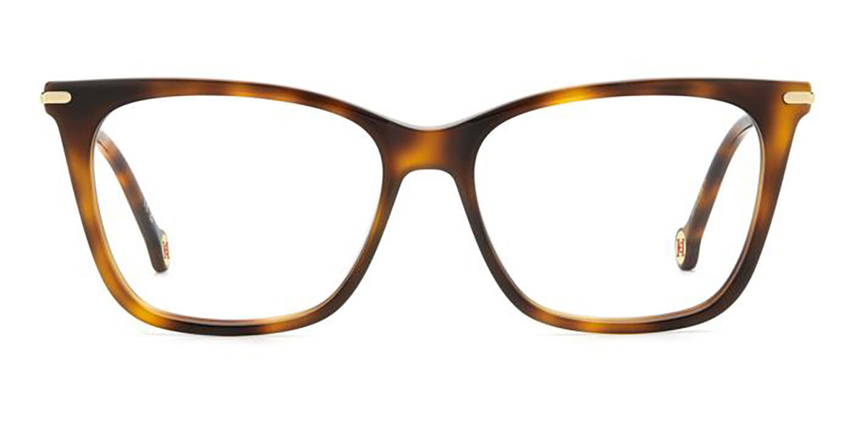 Image of Carolina Herrera HER 0232 WR9 53 Tortoiseshell Damskie Okulary Korekcyjne PL