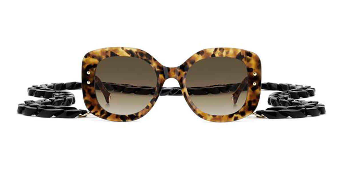 Image of Carolina Herrera HER 0254/S 086/HA Óculos de Sol Tortoiseshell Feminino PRT