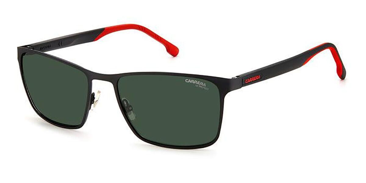 Image of Carrera 8048/S Asian Fit 003/QT Óculos de Sol Pretos Masculino PRT