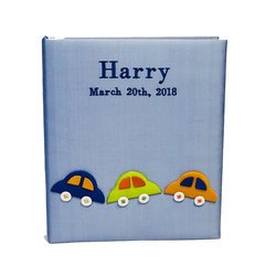 Image of Cars Personalized Baby Memory Book